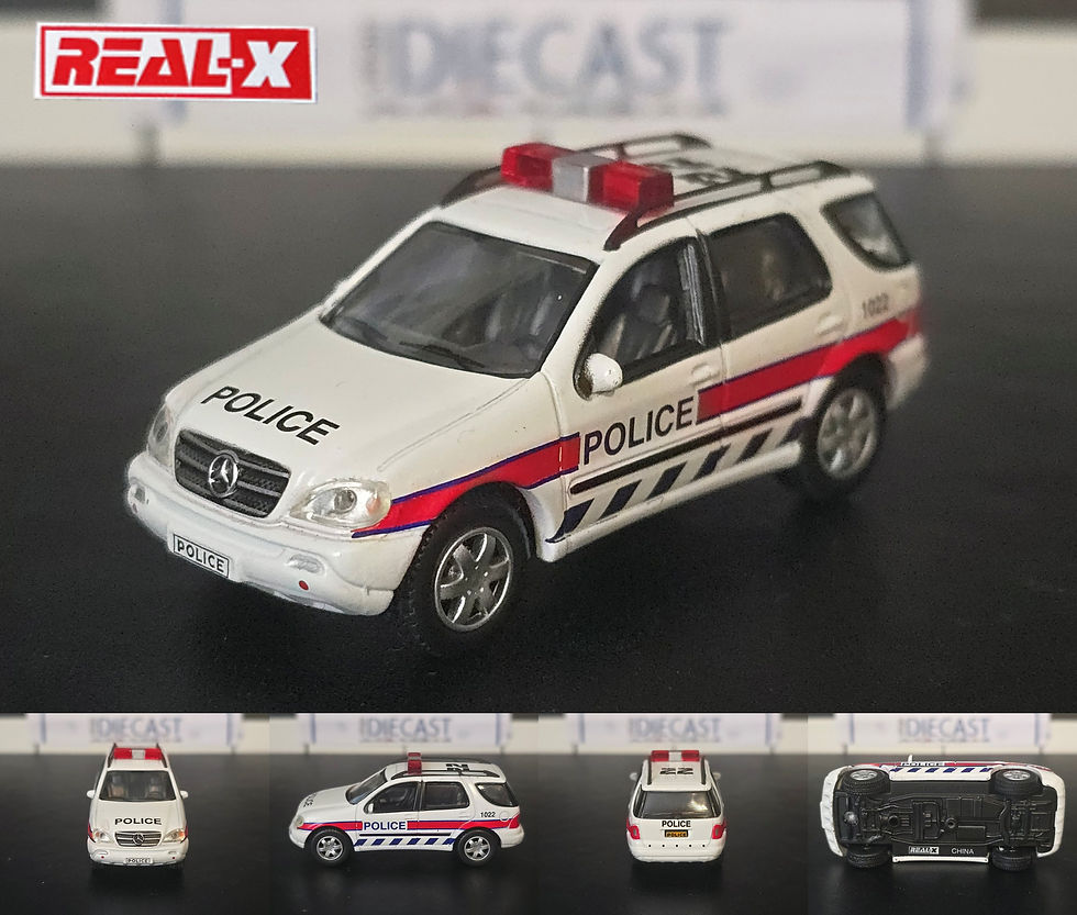 REAL-X MERCEDES ML UK POLICE