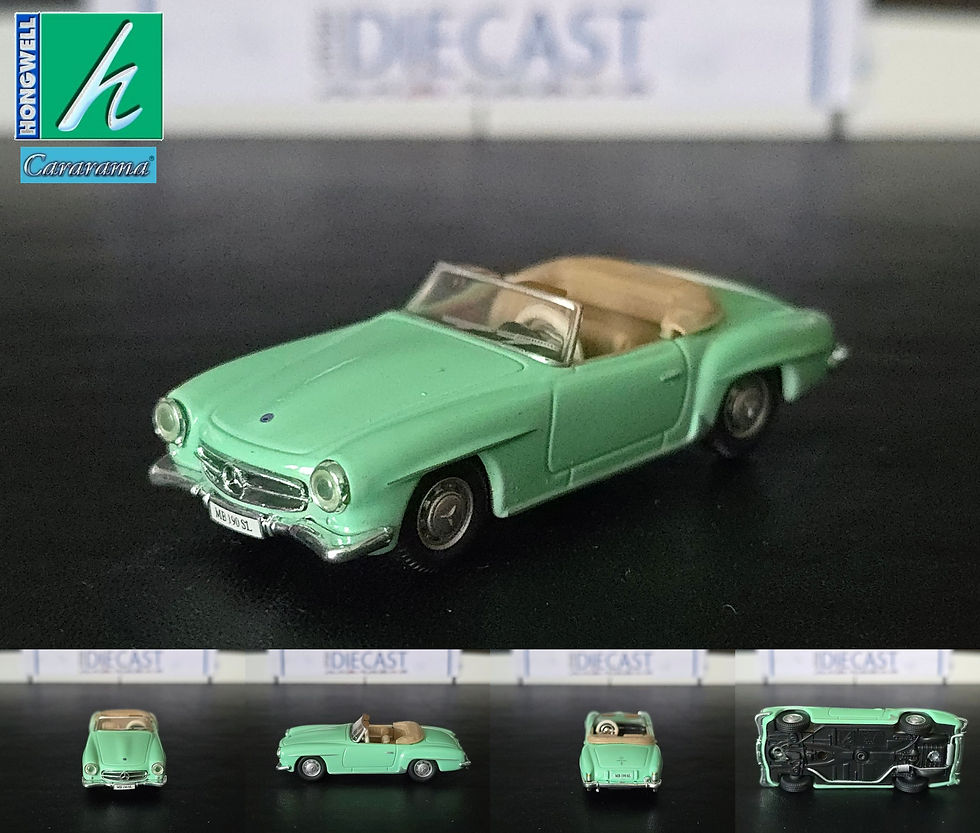 190SL CABRIO GREEN