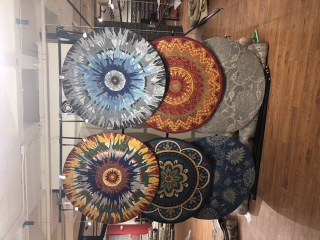 Round Rug Display