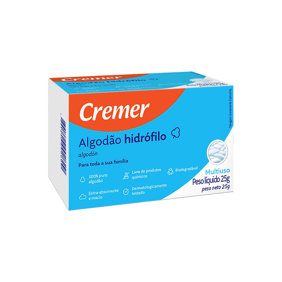 Algodão Hidrófilo Cremer 25g