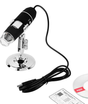 Miniatura: Microscópio Digital Eletrônico Óptico HD Alta Resolução 1000x Zoom