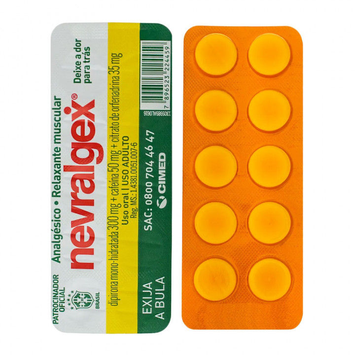Nevralgex c/ 10 Comprimidos