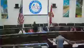 Landon Stinson Speaking to FL Senate Members