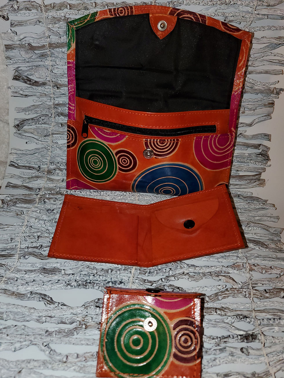 Thumbnail: Disc Jockey Leather Purse