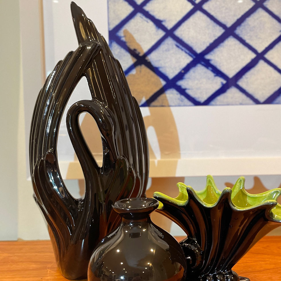 Thumbnail: Haeger Swan # 6038 in Ebony