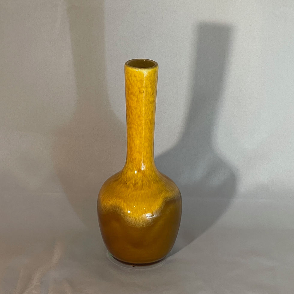Thumbnail: Royal Haeger Bud Vase RG-68 Marigold Agate