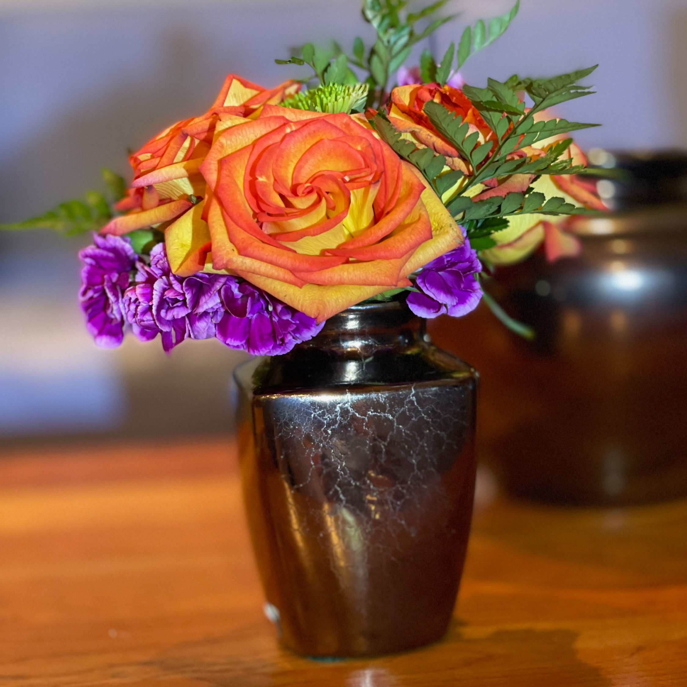 Haeger Bunch Vase #922 in Gold