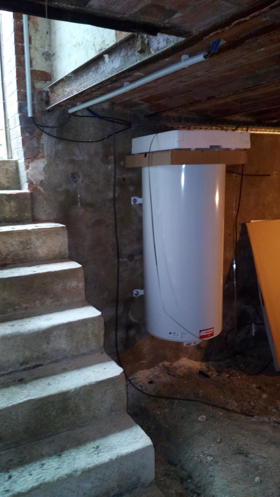 2 - Pose d'un ballon d'eau chaude