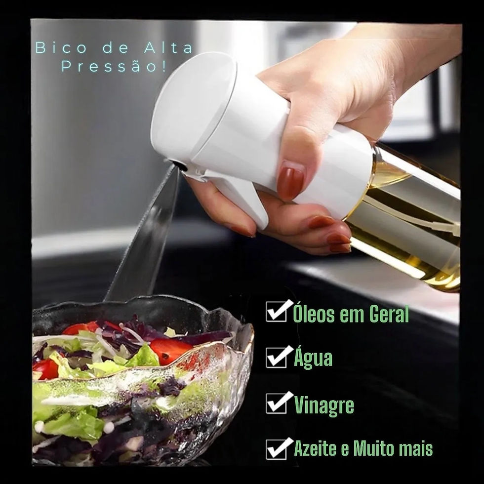 Miniatura: Kit 2 Borrifadores Azeite Óleo Spray Galheteiro Pulverizador Culinário