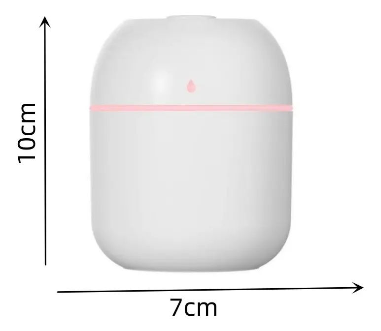 Miniatura: Kit 2 Umidificadores De Ar Portátil Difusor De Aromas Ultrassônico