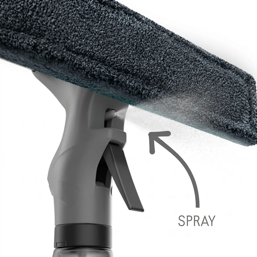 Miniatura: Spray Limpa Vidros Rodo Com Reservatório Limpador Multiuso