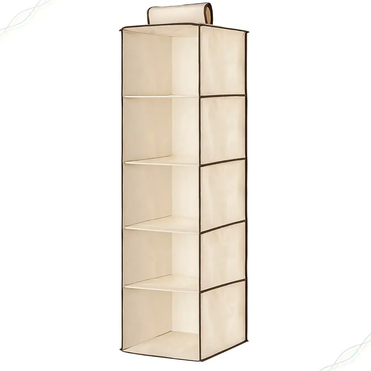 Kit 2 Prateleiras Verticais Guarda Roupa Sapateira Organizador Closet