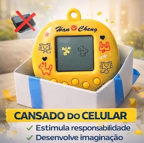 Miniatura: Bichinho Virtual Animal Pet Brinquedo Eletrônico Infantil