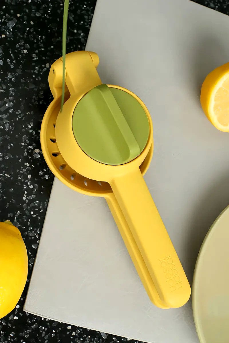 Miniatura: Espremedor Manual De Frutas Limão 2 Em 1 Doméstico Cozinha