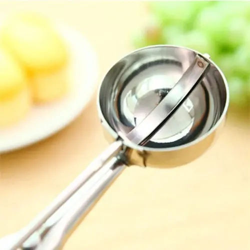 Miniatura: Colher De Sorvete Profissional Pegador Ejetor Aço Cozinha