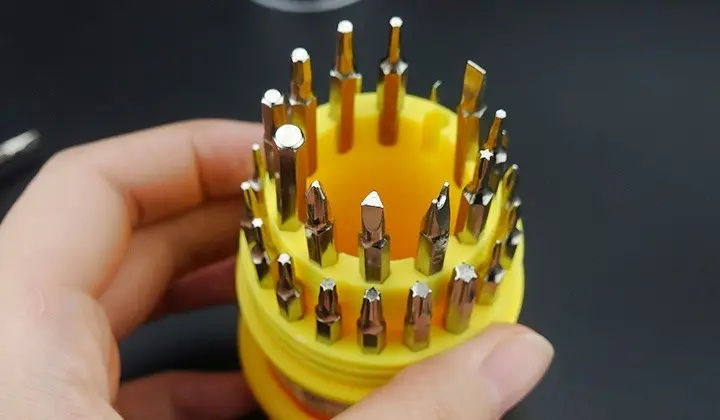 Miniatura: Kit Chave Precisão Ferramentas 31 Em 1 Aço Manutenção Profissional