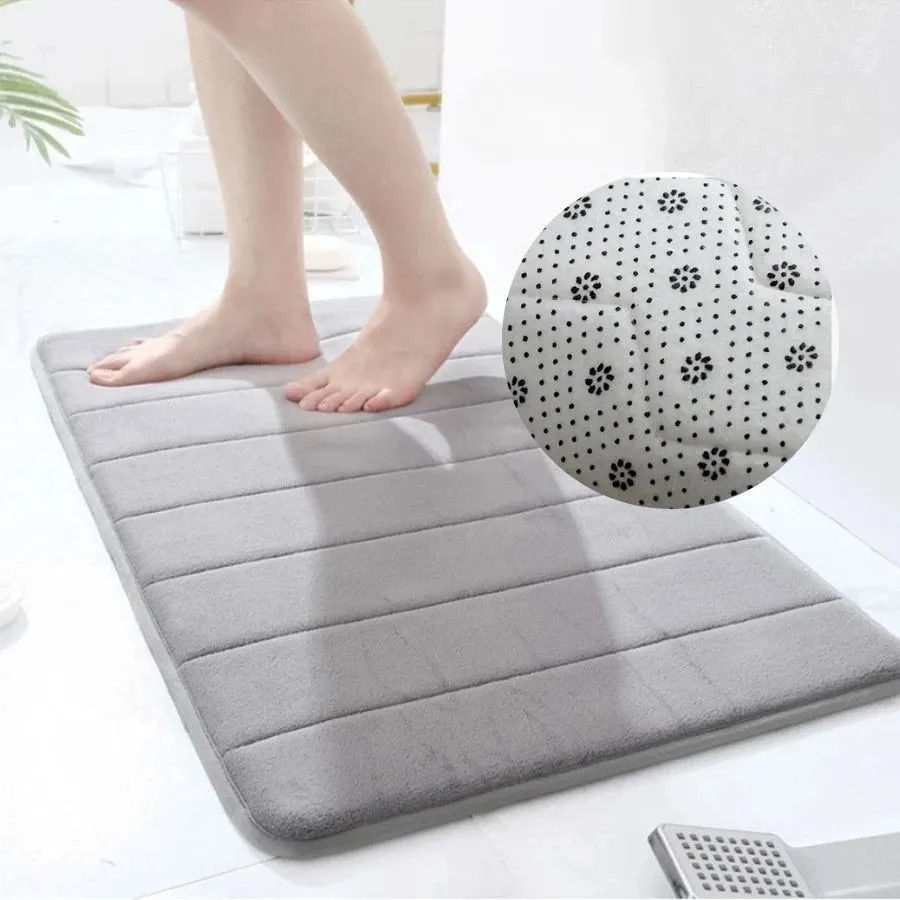 Miniatura: Tapete De Banheiro Soft Absorvente Antiderrapante Secagem