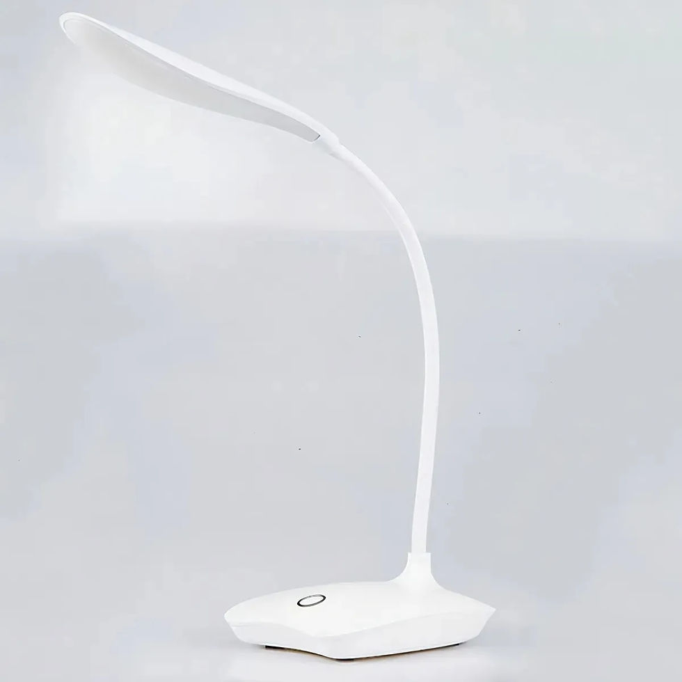 Miniatura: Luminária Touch De Mesa Abajur Flexível Recarregável Escritório