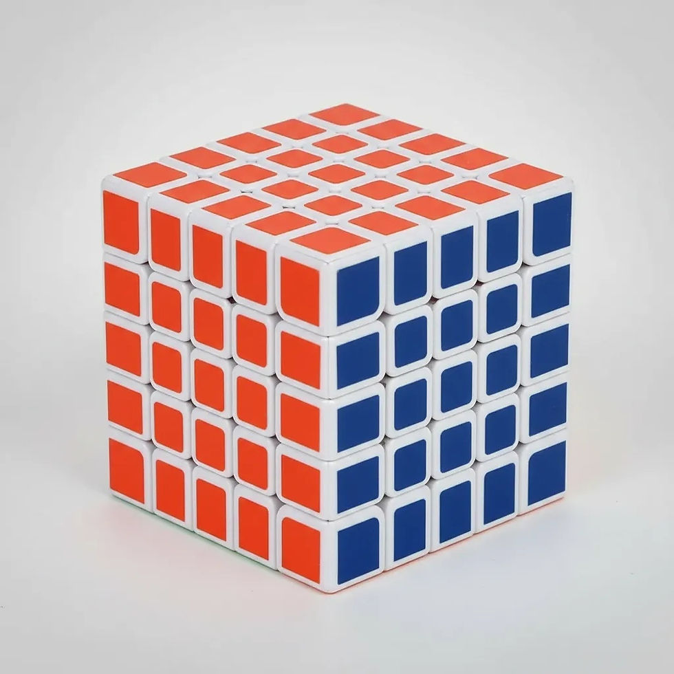 Miniatura: Cubo Mágico 5x5 Profissional Speed Não Magnético Resistente
