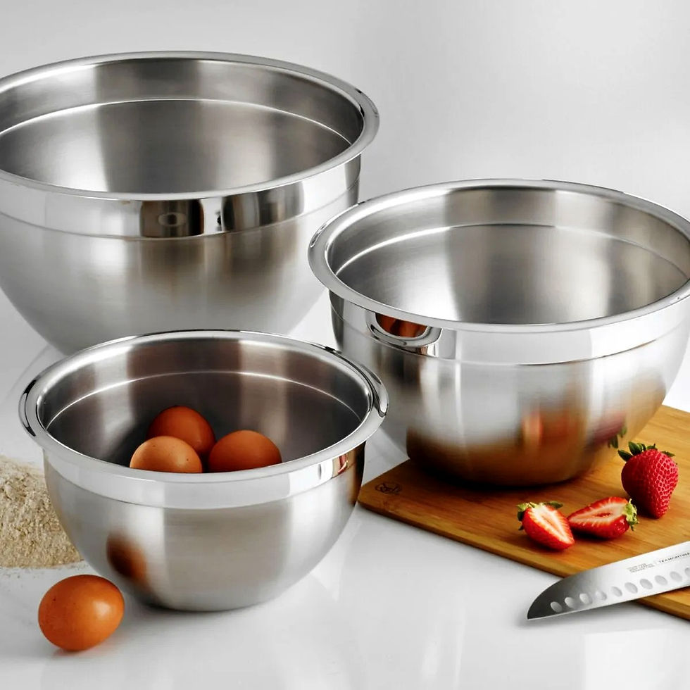 Miniatura: Bowl Inox Tigela Bacia Saladeira 2l Cozinha Gourmet Elegante