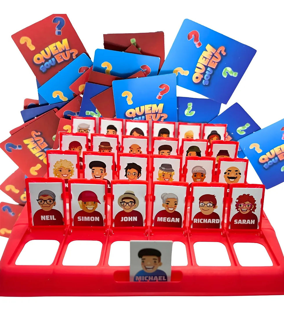 Miniatura: Jogo Cara A Cara Quem Sou Eu? Brinquedo Educativo Infantil