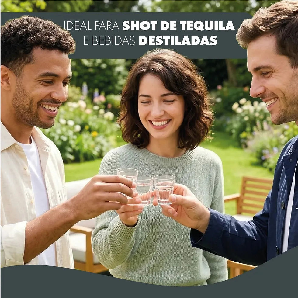 Miniatura: Kit 24 Copos De Shot Dose Vidro Bebidas Drinks Cachaça Tequila