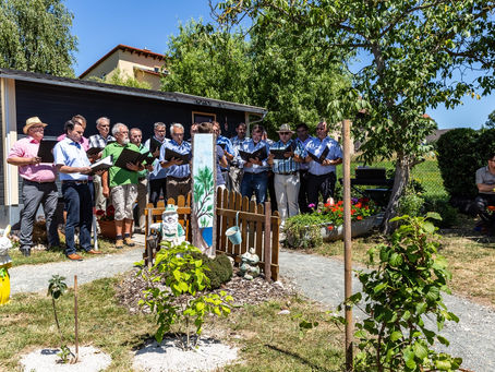Benefizkonzert im Fränkischen Sinnesgarten Schlaifhausen am 01.07.2018