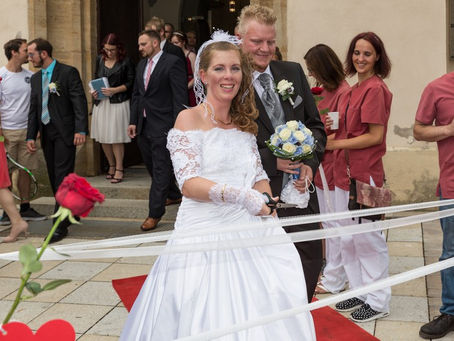 Hochzeit unseres Mitgliedes Michelle Greger und Rick Trautner am 23.07.2016