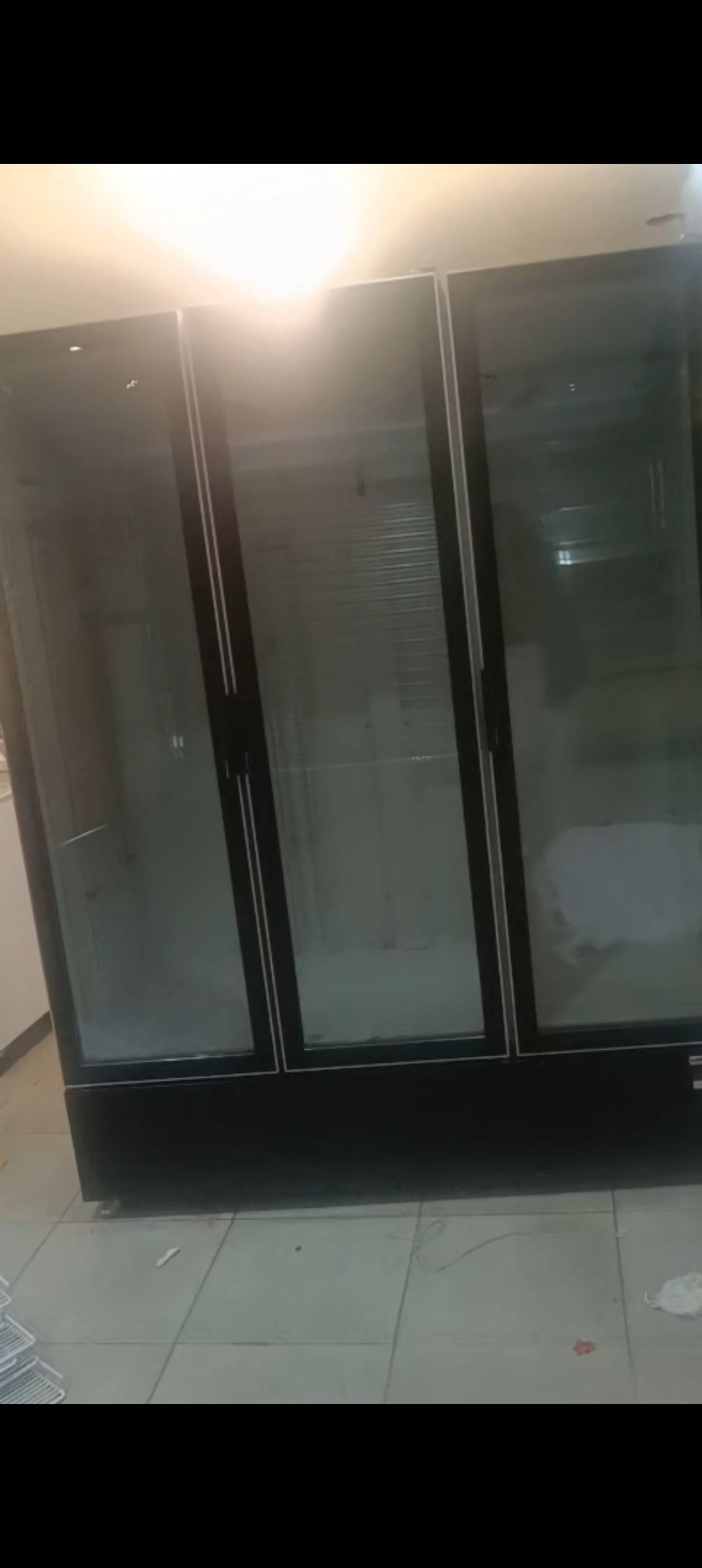 Vitrine réfrigérée commerciale 3 portes