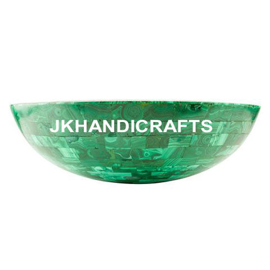 Miniatura: Malachite Magnificent Marble Floating Sink