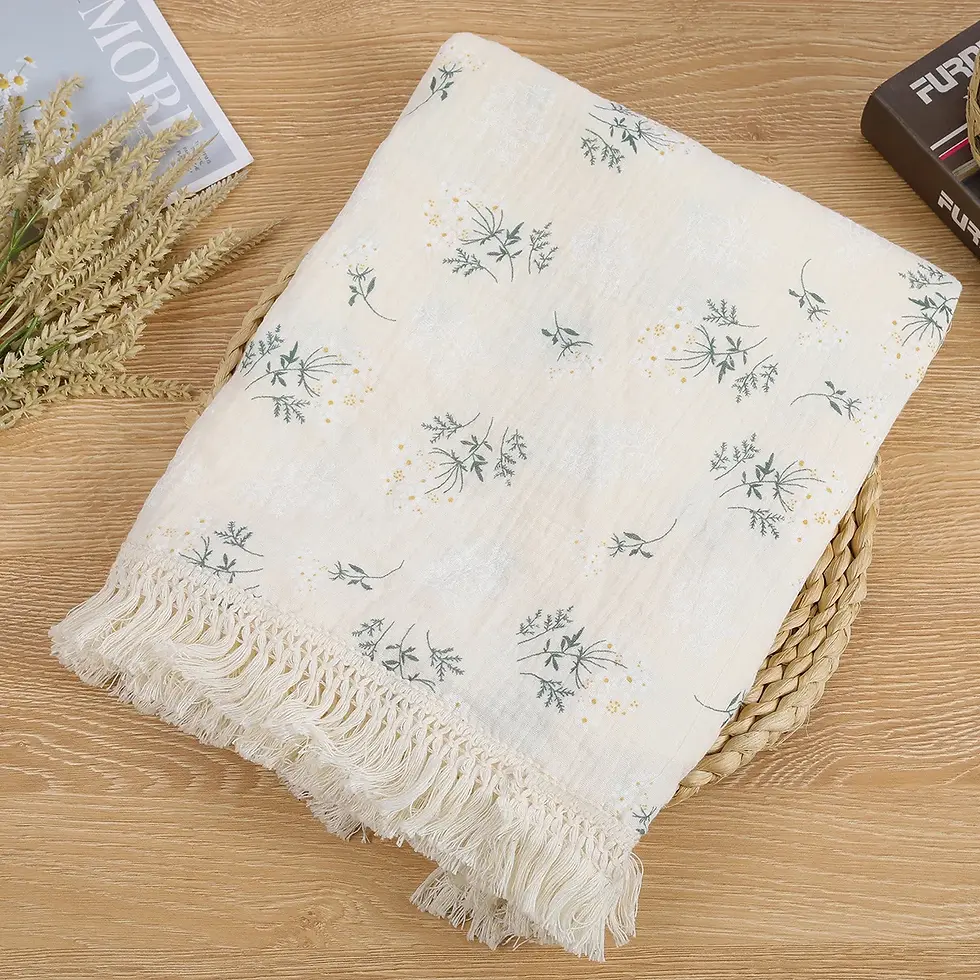 Thumbnail: Baby Blossom Cotton Swaddles