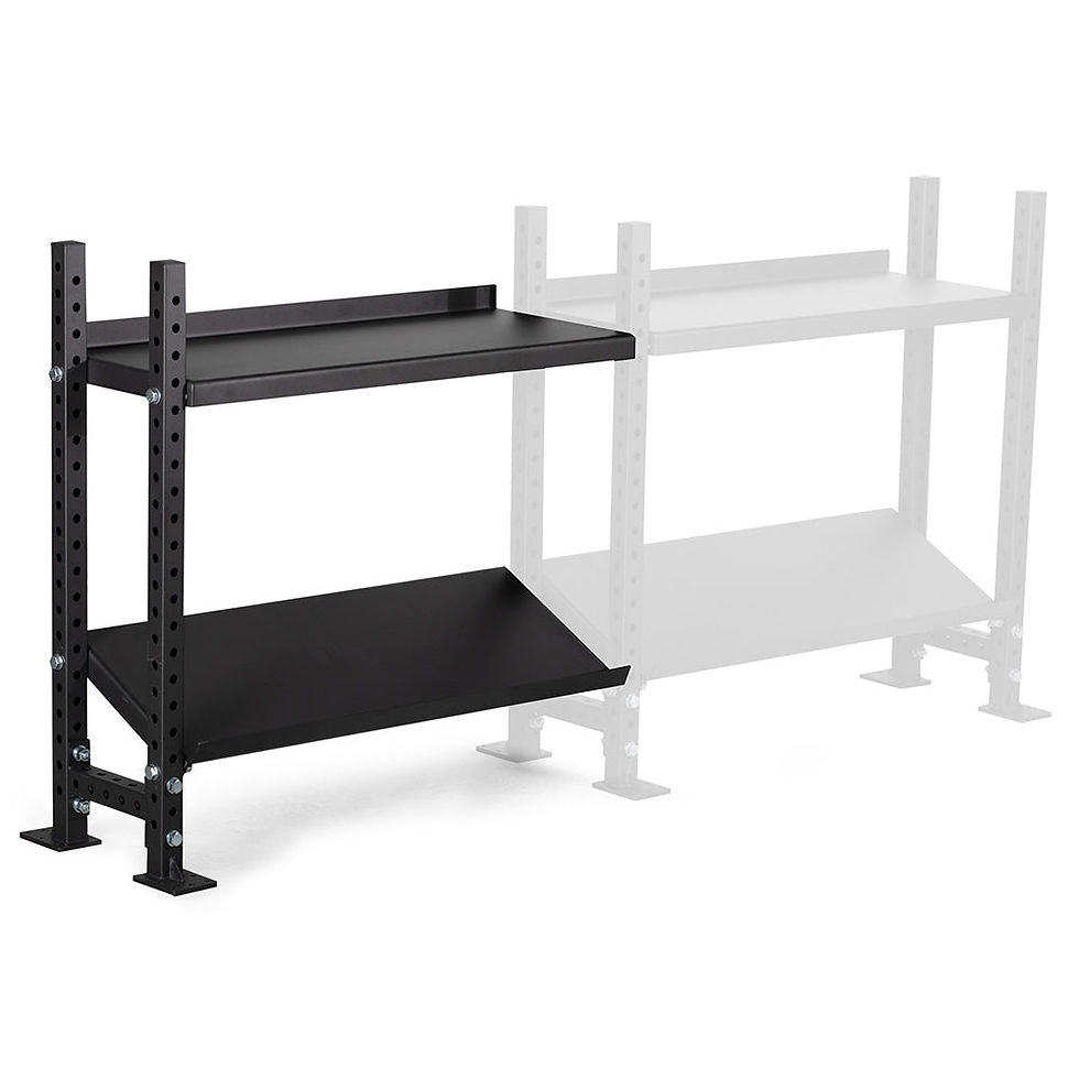 Thumbnail: Scratch and Dent, Elite Series 2-Tier Add-On Mass Storage System with 42" Adjust