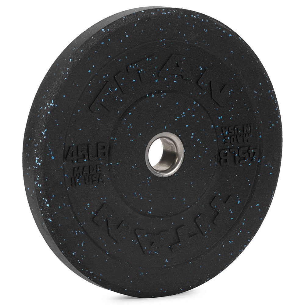 45 LB Single Crumb Rubber Bumper Plate