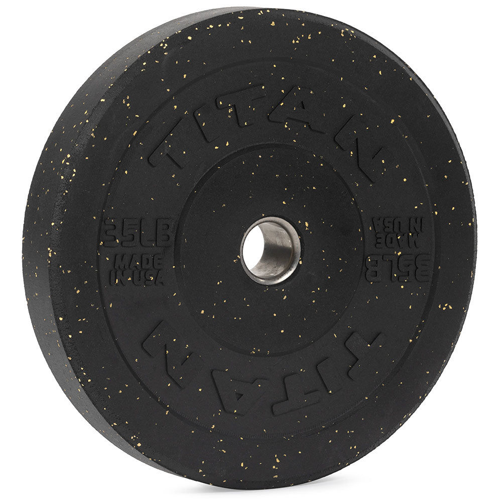 Scratch and Dent, 35 LB Single Crumb Rubber Bumper Plate