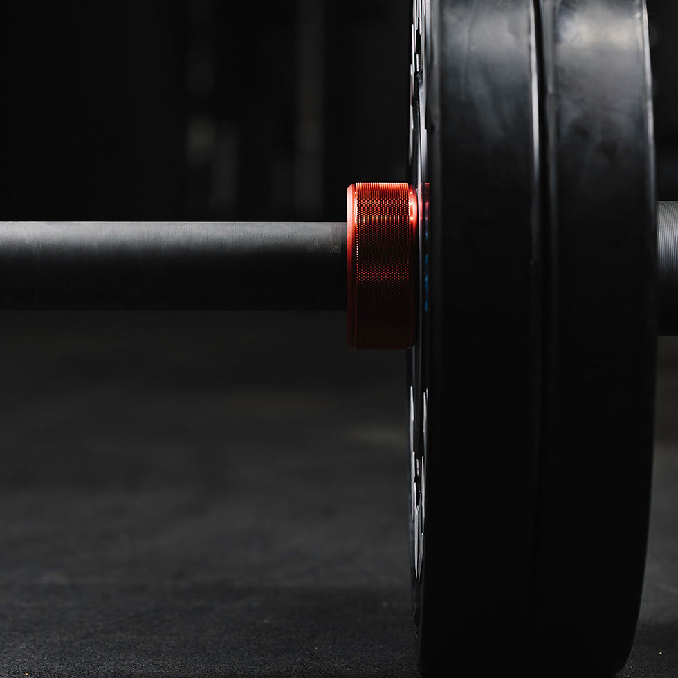 Thumbnail: Scratch and Dent, TwistLock® Pro Barbell Collars - Inferno Red