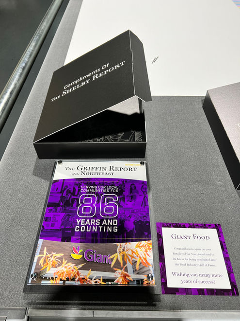 Custom Plaque & Packaging Design – The Shelby Report