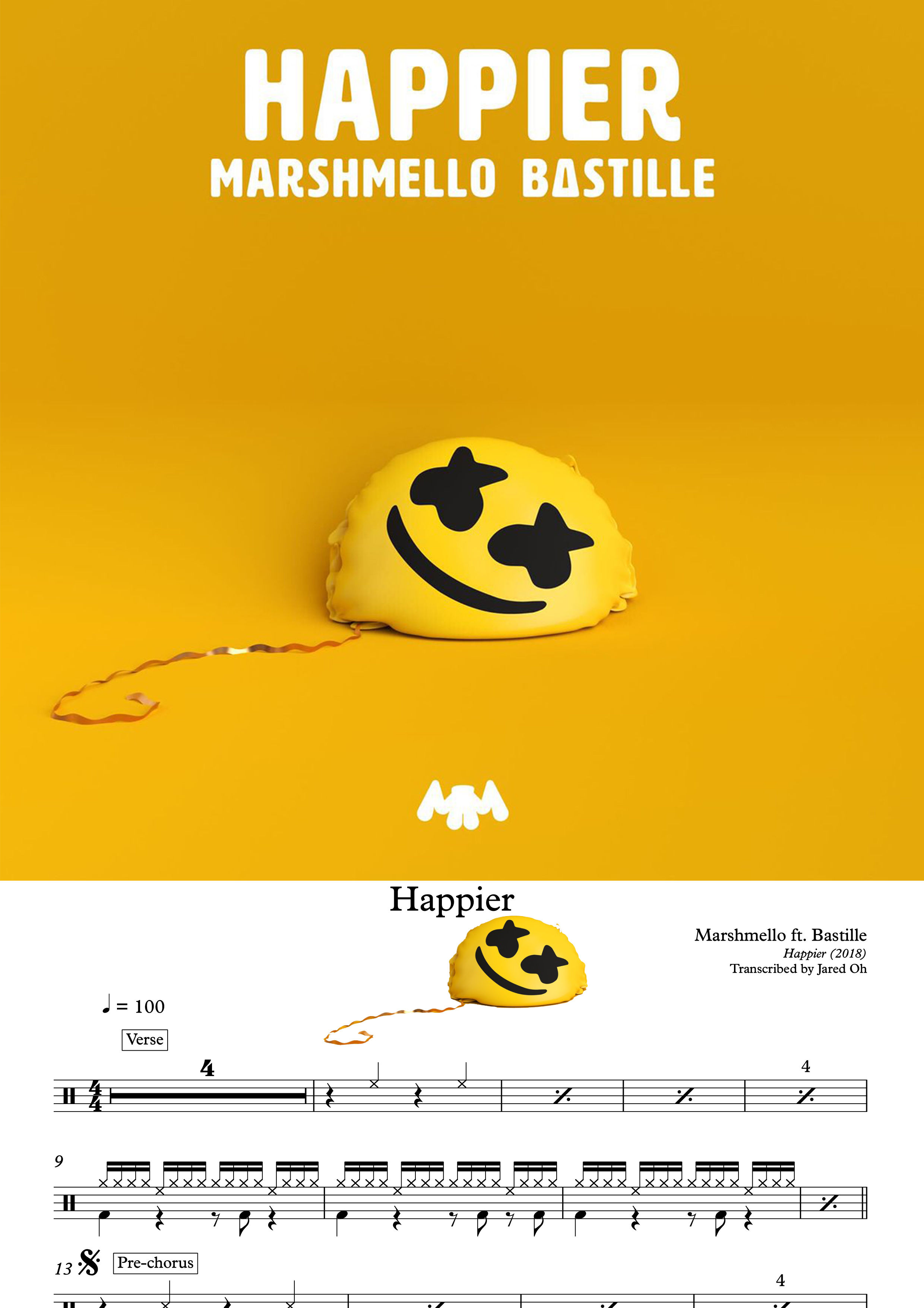 Happier - Marshmello ft. Bastille