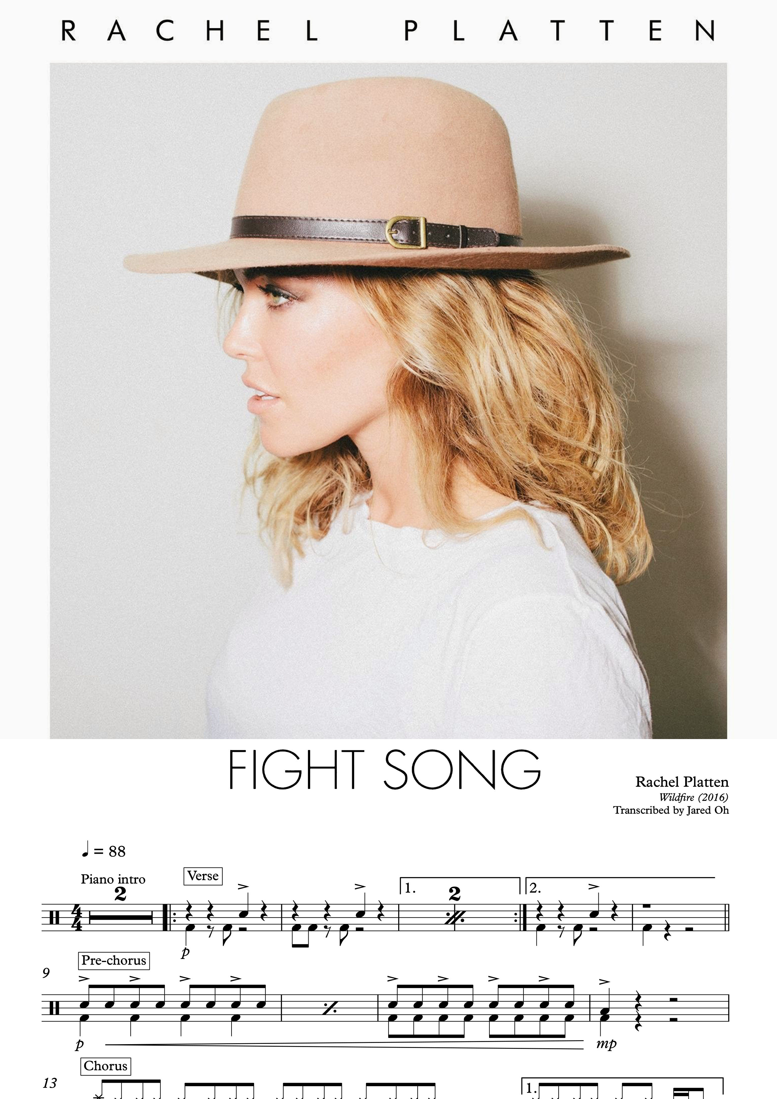 Fight Song - Rachel Platten