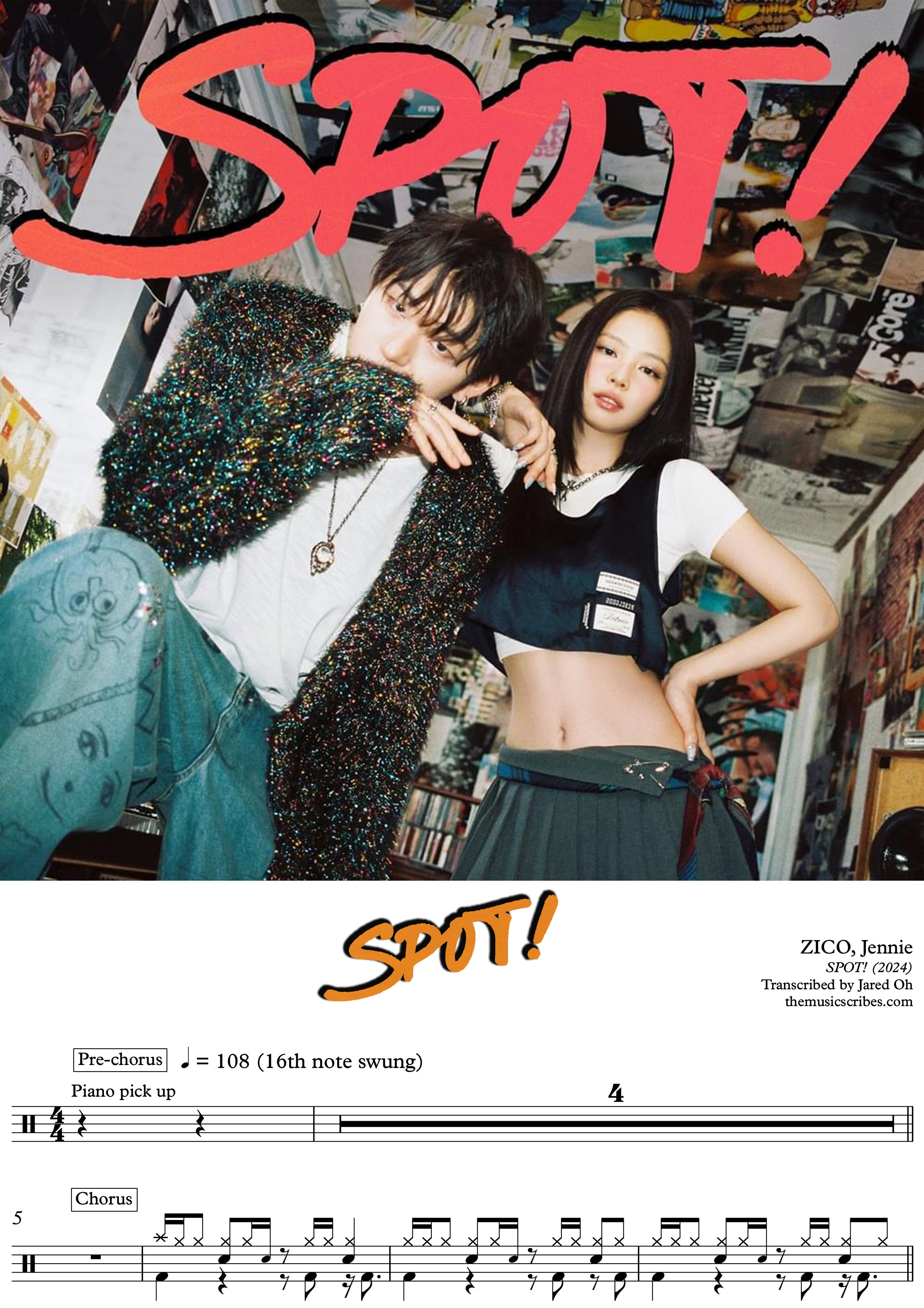 SPOT! - ZICO, Jennie