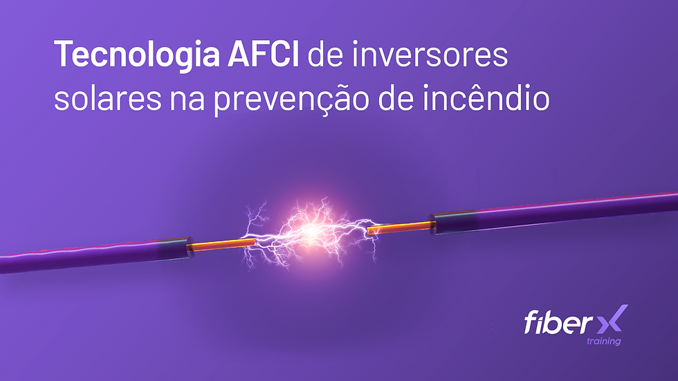 Tecnologia AFCI de inversores solares na prevenção de incêndio