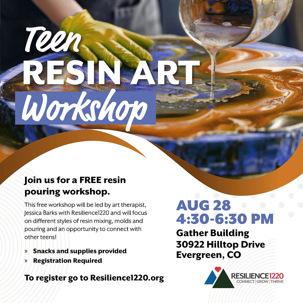 Teen Resin Art Workshop