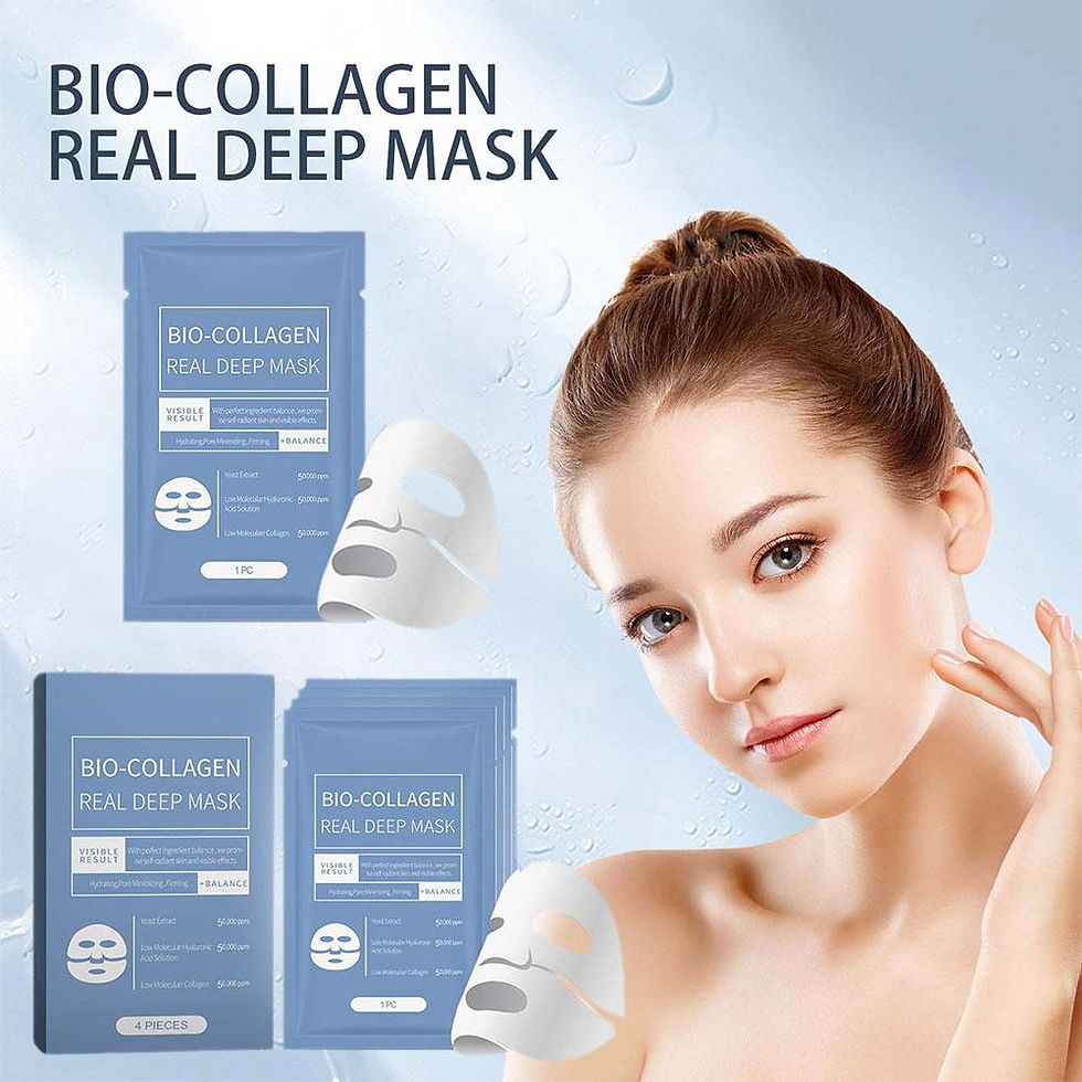 Thumbnail: Bio Collagen Real Deep Mask Shrink Pores Deep Hydrating Overnight Face Mask Mois