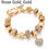 Thumbnail: Women Elegant Charm Beaded Bracelet Adjustable Jewelry Gifts