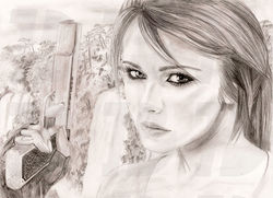 Cheryl Cole as Lara Croft