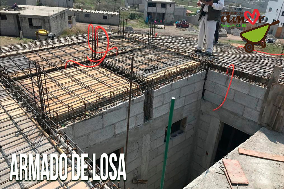 Armado de losa y ductos