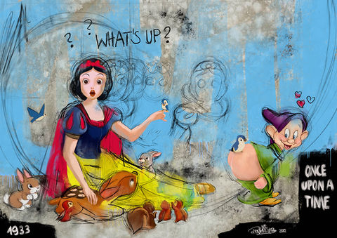 Once upon a time by Mr. Pinkbrush_www.mrpinkbrush.com