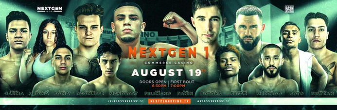 NEXT GEN Boxing Debuts Friday at Commerce Casino