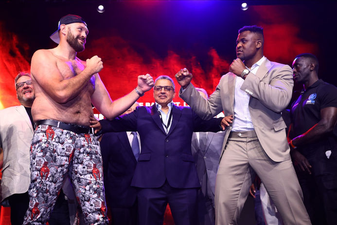 Tyson Fury & Francis Ngannou Press Conference
