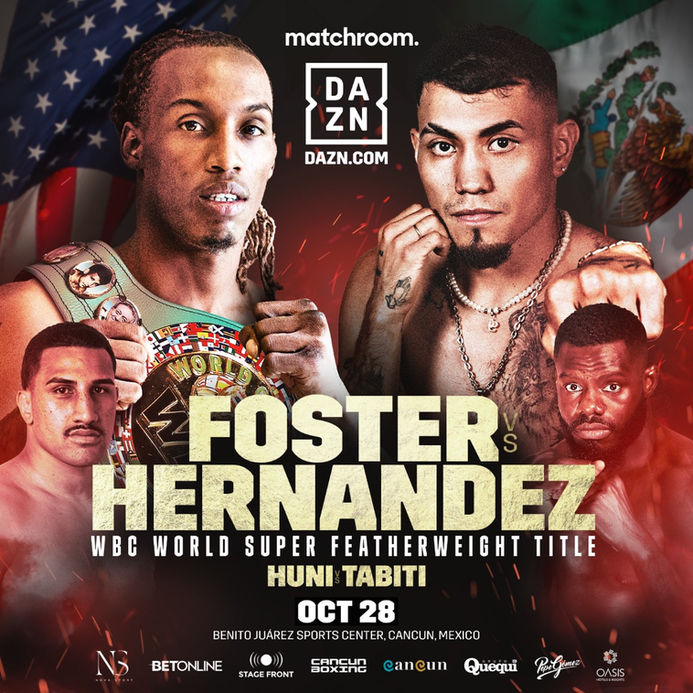 O'Shaquie Foster Defends Title vs. Rocky Hernandez