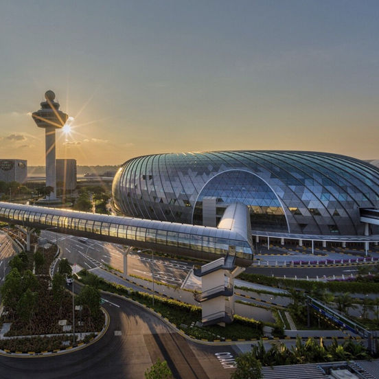 Direct MRT connection to the future Changi T5 or a short 15 drive away. 